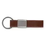 Sleutelhanger metaal met kunstleer — productfoto 3