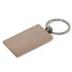 Sleutelhanger hout rechthoekig — productfoto 2
