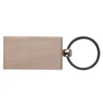 Sleutelhanger hout rechthoekig — productfoto 3