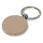 Sleutelhanger hout rond Ø40mm — productfoto 2