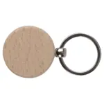 Sleutelhanger hout rond Ø40mm — productfoto 3