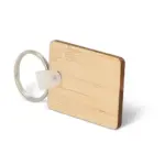 Sleutelhanger Bamboe rechthoekig — productfoto 2
