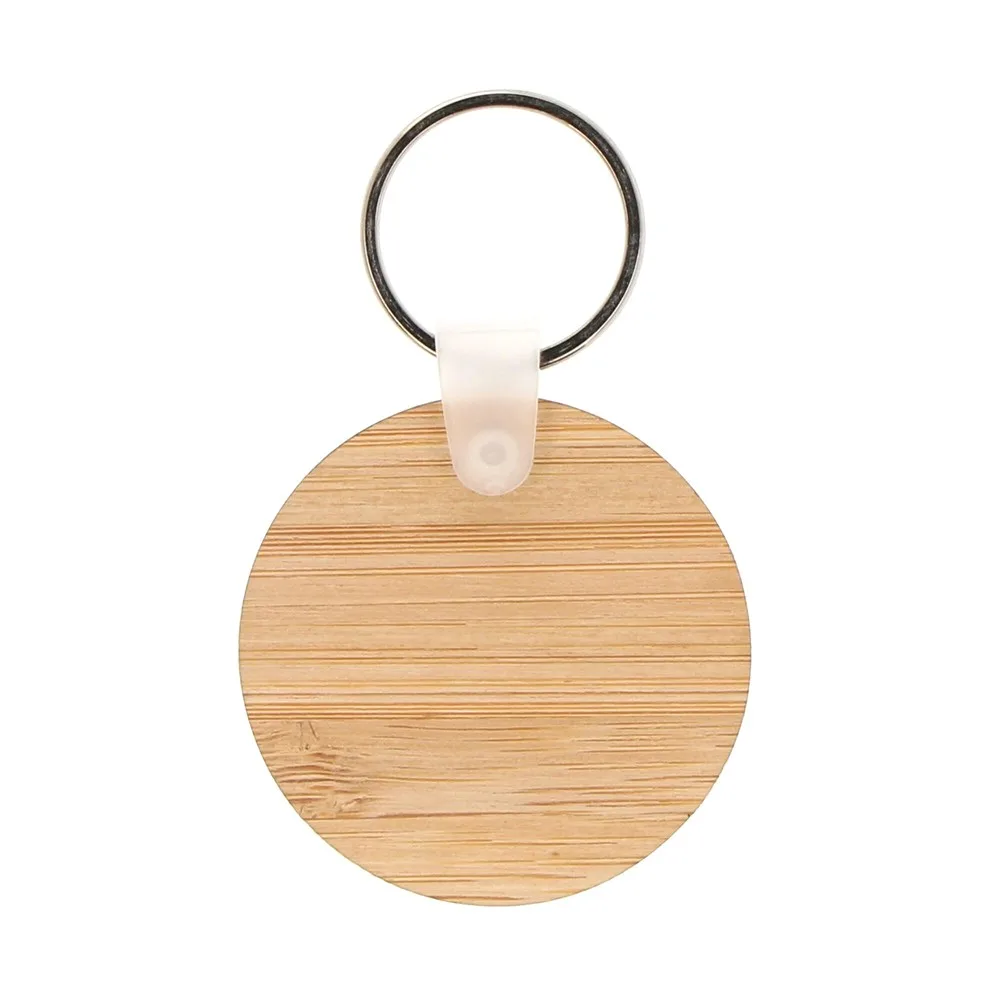 Sleutelhanger Bamboe rond productfoto 3 - Hidalgo Sleutelhanger Bamboe rond — productfoto 3