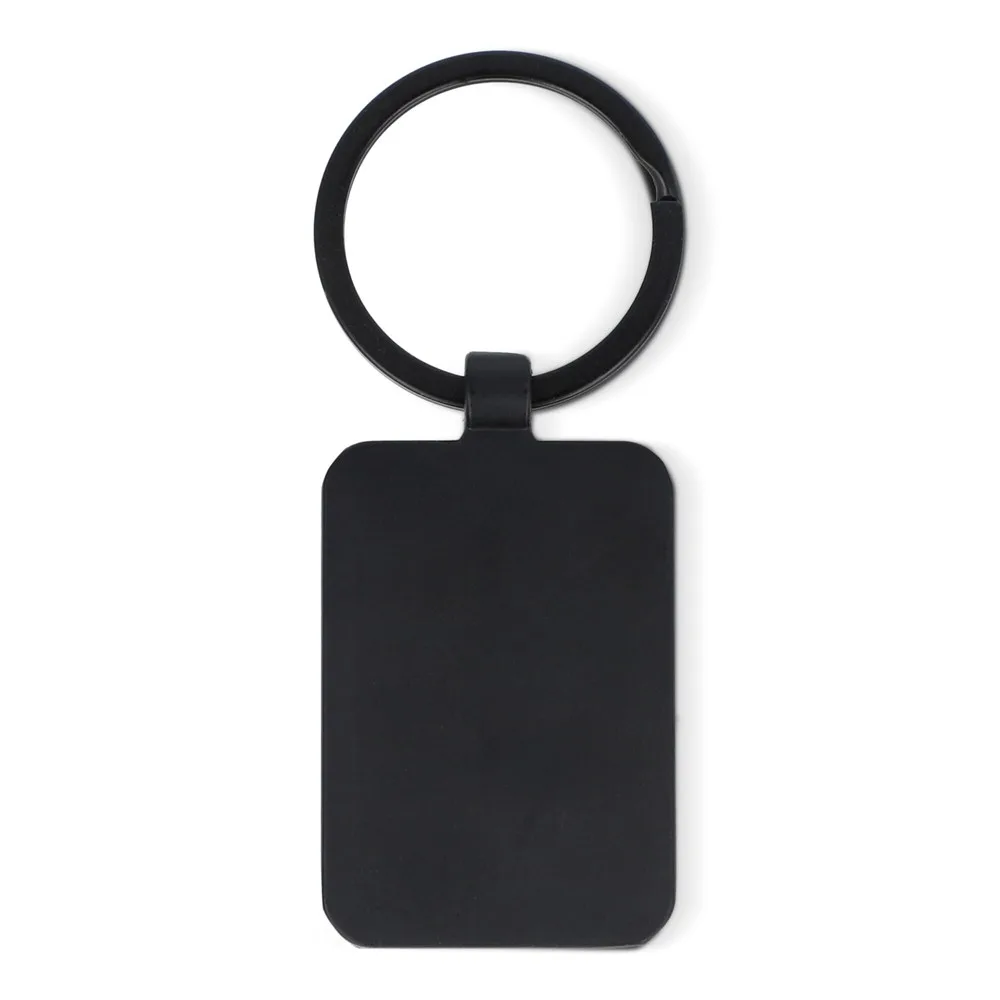 Bamboe en metalen sleutelhanger rechthoekig productfoto 3 - Hidalgo-werbeartikel Bamboe en metalen sleutelhanger rechthoekig — productfoto 3