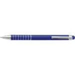 Balpen Oliver | Aluminium | Stylus kobaltblauw - Hidalgo-werbeartikel Balpen Oliver | Aluminium | Stylus, kobaltblauw