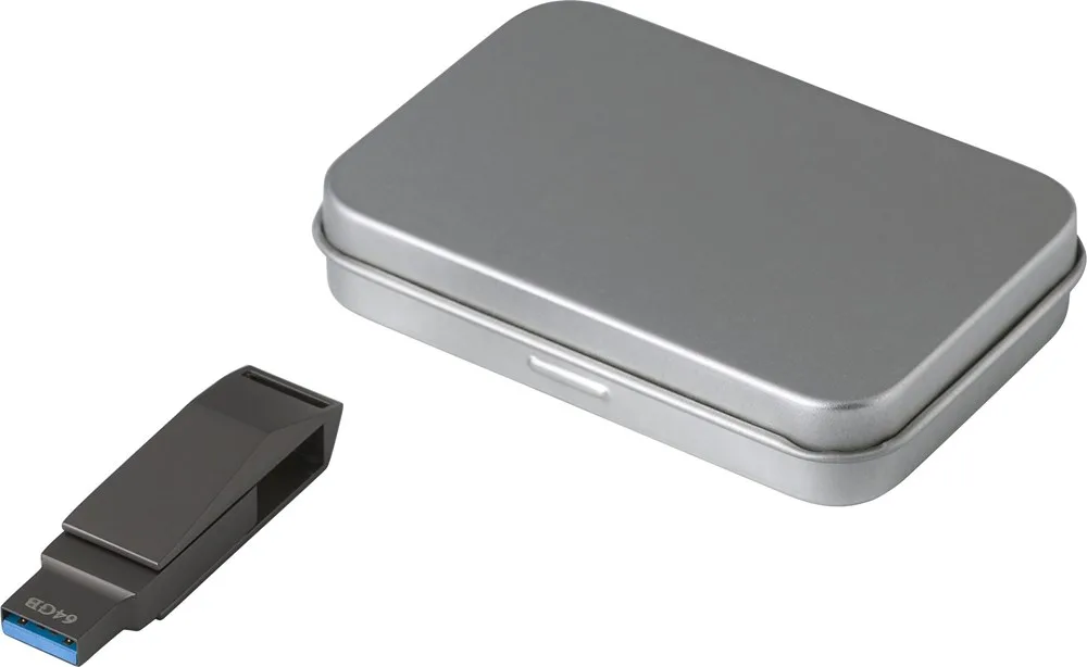 Zinklegering USB-stick Dorian productfoto 7 - Hidalgo-werbeartikel Zinklegering USB-stick Dorian — productfoto 7
