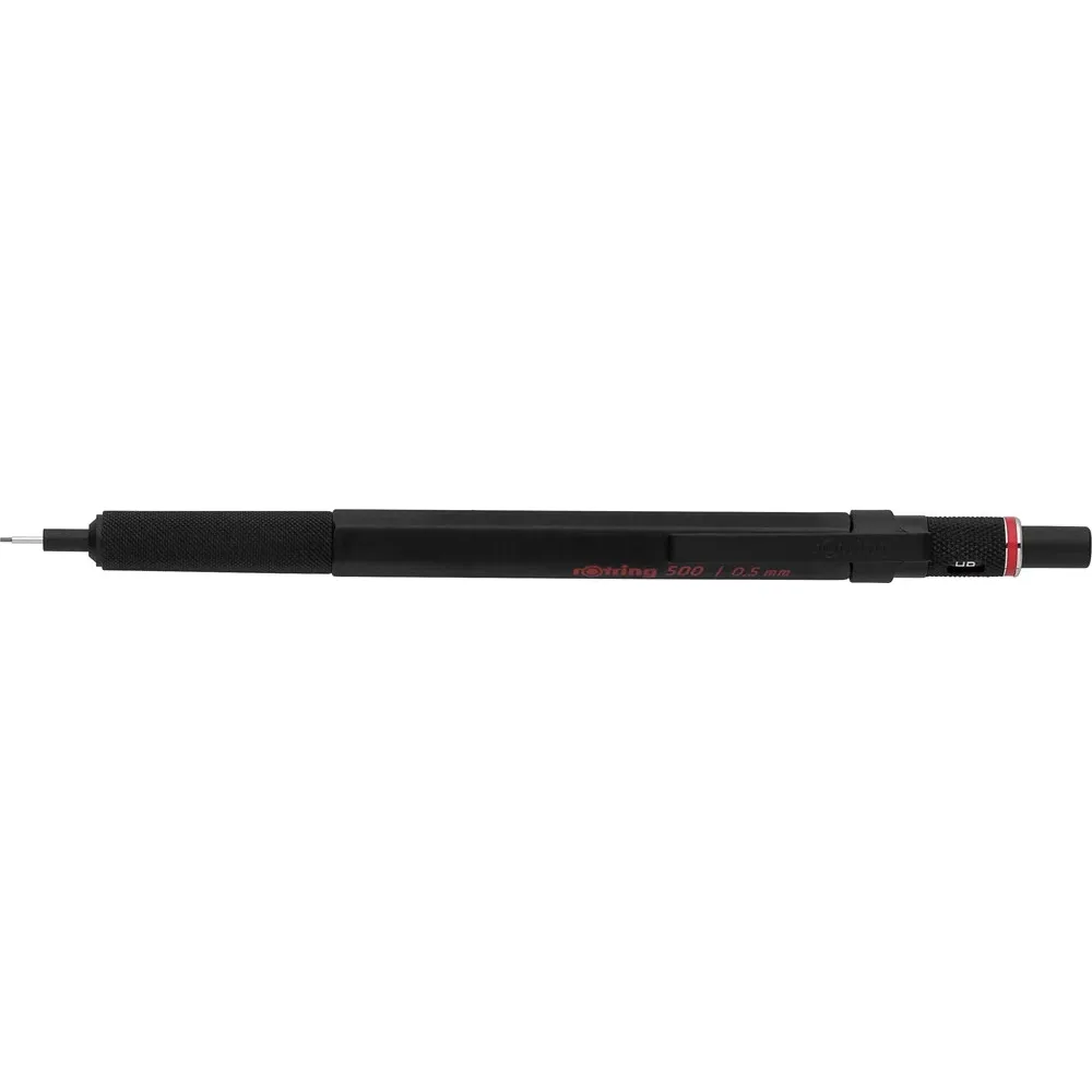 rOtring 500 vulpotlood zwart - Hidalgo-werbeartikel rOtring 500 vulpotlood, zwart