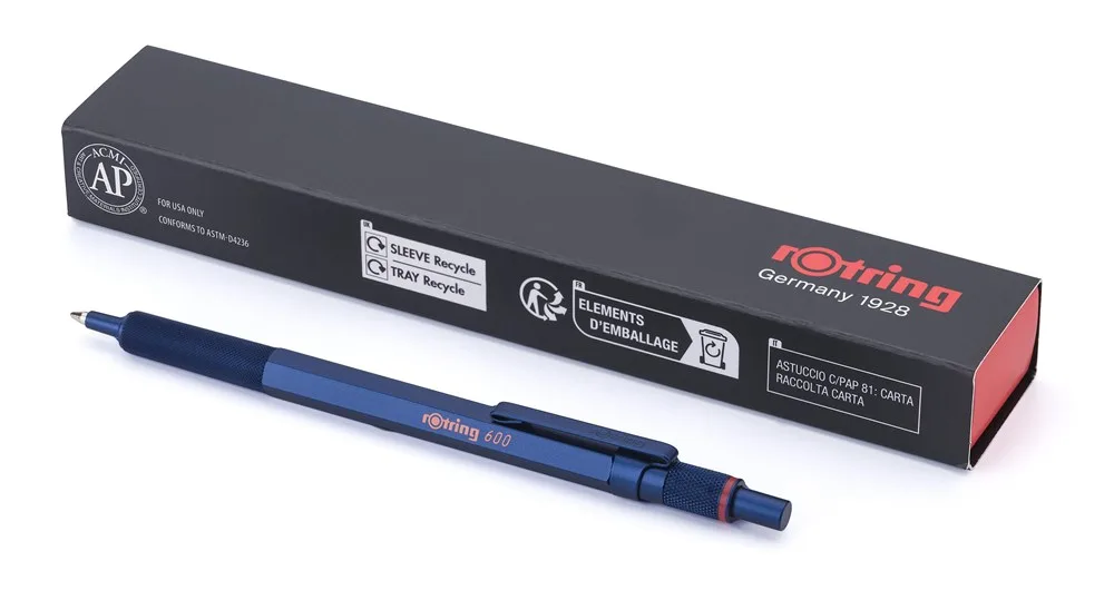 Rotring 600 balpen | Metaal