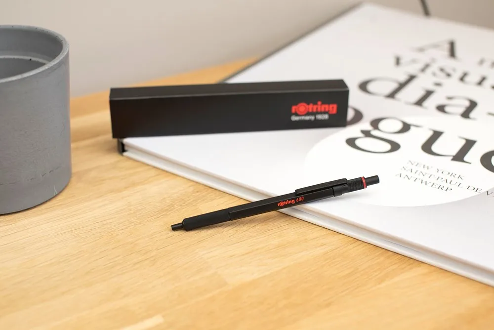 Rotring 600 balpen | Metaal productfoto 7 - Hidalgo-werbeartikel Rotring 600 balpen | Metaal — productfoto 7