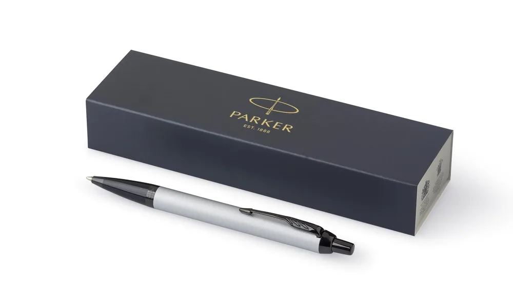 Parker IM Vibrant Rings balpen | Metaal — productfoto 3