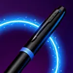 Parker IM Vibrant Rings balpen | Metaal — productfoto 7