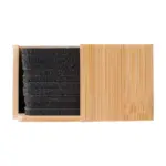Onderzettersset Lawrence | Gerecycled | Bamboe houder — productfoto 5