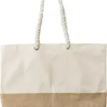 Boodschappentas Diego | Katoen 280 g/m² | Jute bodem — productfoto 2