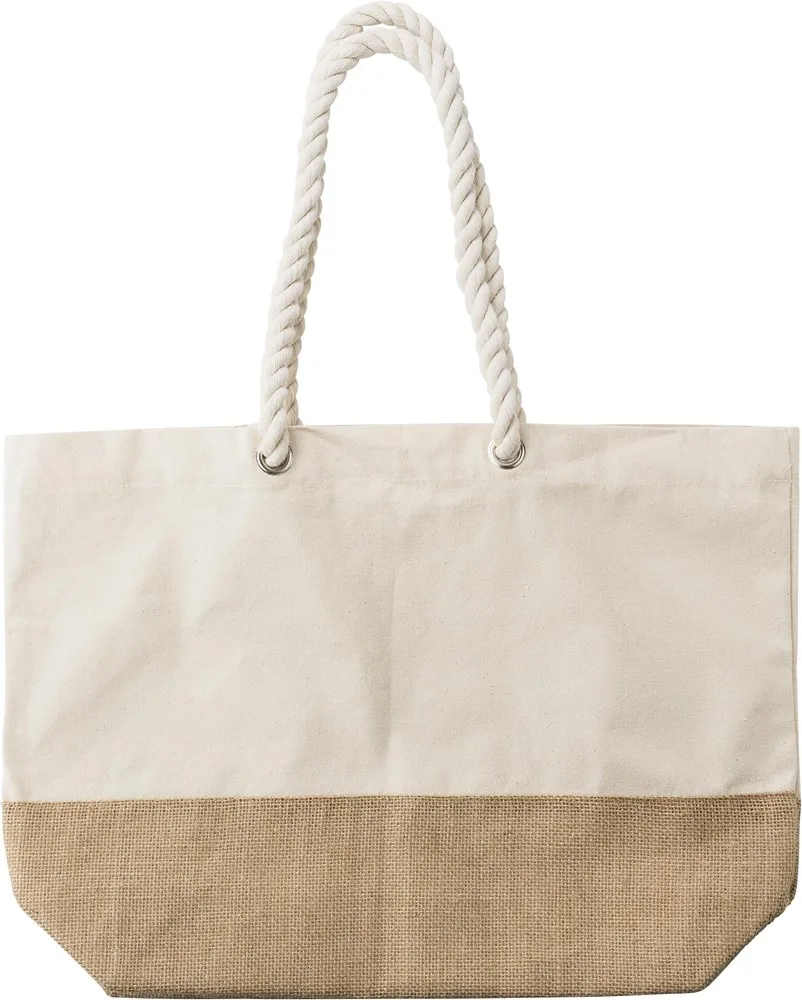 Boodschappentas Diego | Katoen 280 gm² | Jute bodem productfoto 2 - Hidalgo Boodschappentas Diego | Katoen 280 g/m² | Jute bodem — productfoto 2