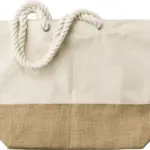 Boodschappentas Diego | Katoen 280 g/m² | Jute bodem — productfoto 3