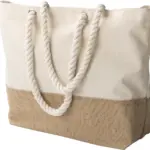 Boodschappentas Diego | Katoen 280 g/m² | Jute bodem — productfoto 5