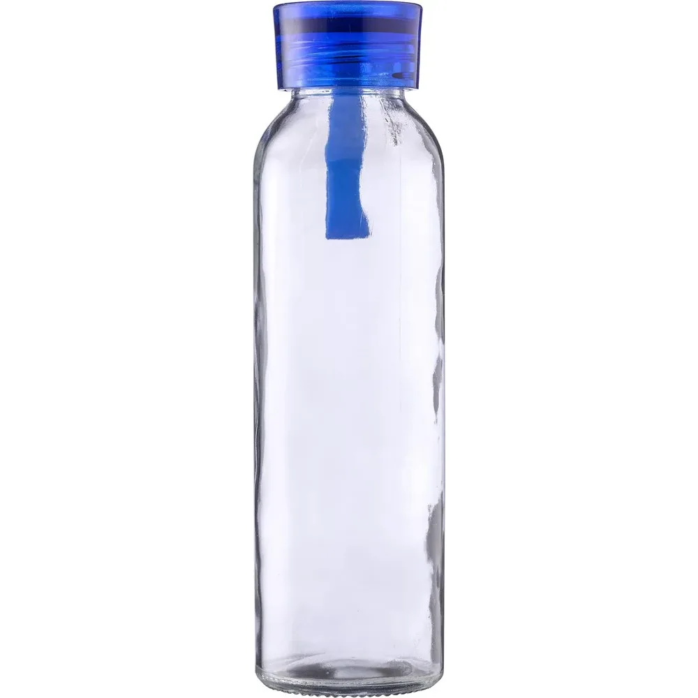 Drinkfles | Glas | Gekleurde dop | 500 ml productfoto 2 - Hidalgo-werbeartikel Drinkfles | Glas | Gekleurde dop | 500 ml — productfoto 2