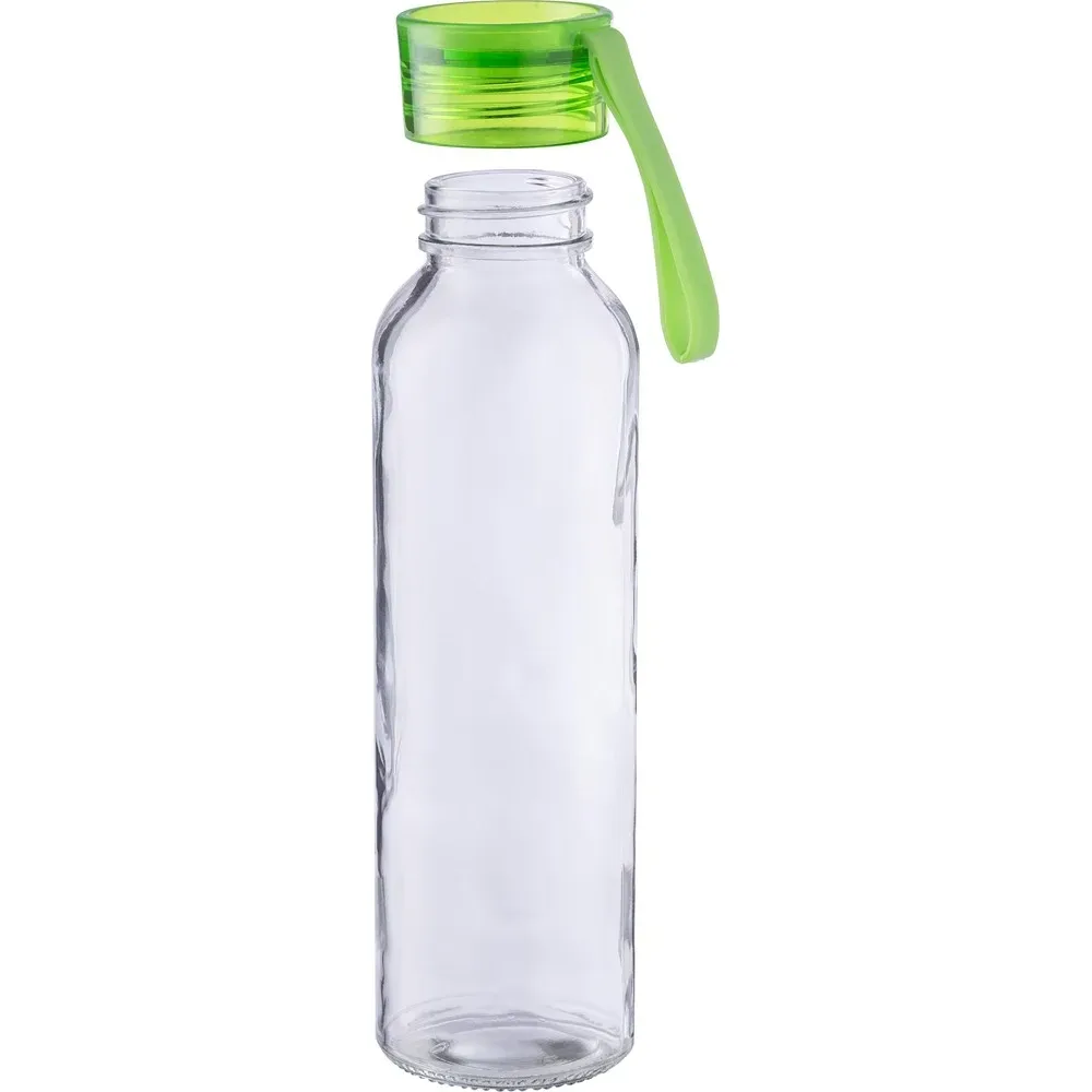 Drinkfles | Glas | Gekleurde dop | 500 ml productfoto 5 - Hidalgo-werbeartikel Drinkfles | Glas | Gekleurde dop | 500 ml — productfoto 5