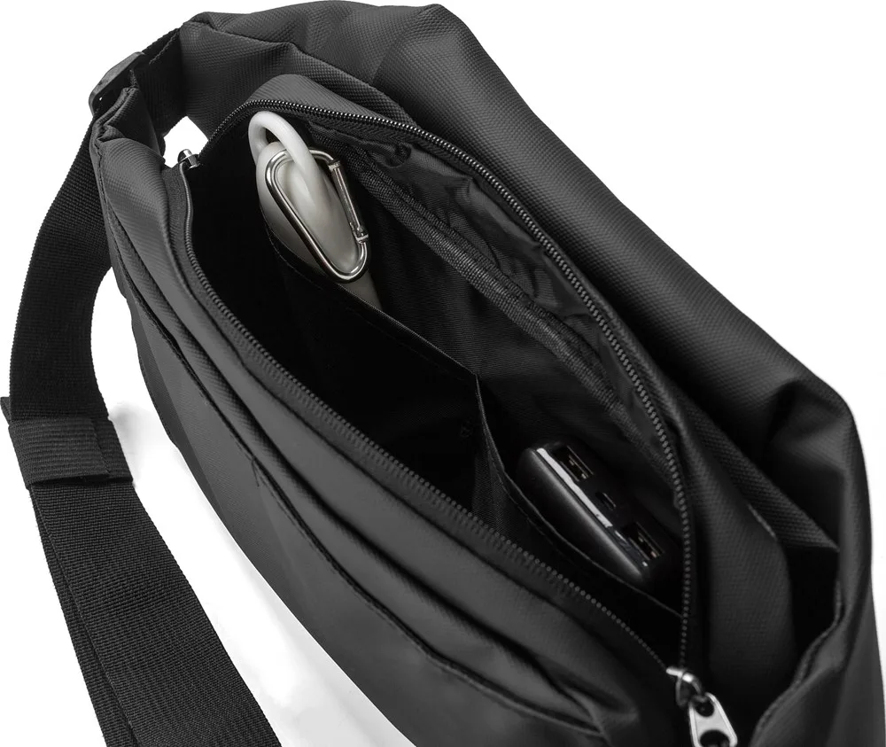 Crossbodytas Bria | Polyester 600D | Waterafstotend | 1 l productfoto 4 - Hidalgo-werbeartikel Crossbodytas Bria | Polyester 600D | Waterafstotend | 1 l — productfoto 4