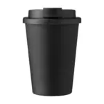 Dubbelwandige mok Gabriela | 350 ml, zwart