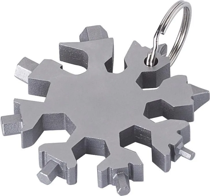 Multitool Abel | Rvs | 17 functies