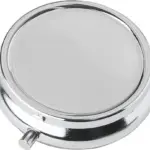 Pillendoos Zara | Metaal | 3 compartimenten | Spiegel — productfoto 2