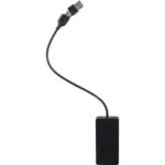 USB-hub Layton | Aluminium | 3 poorten — productfoto 3