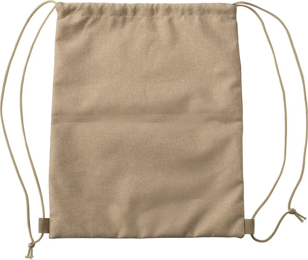 Rugzakje met trekkoord Ansel | Gerecycled | Kurken bodem | 6 l productfoto 3 - Hidalgo-werbeartikel Rugzakje met trekkoord Ansel | Gerecycled | Kurken bodem | 6 l — productfoto 3