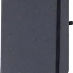 Notitieboek Gianna | Gerecycled leer | A5 | Gelijnd, zwart