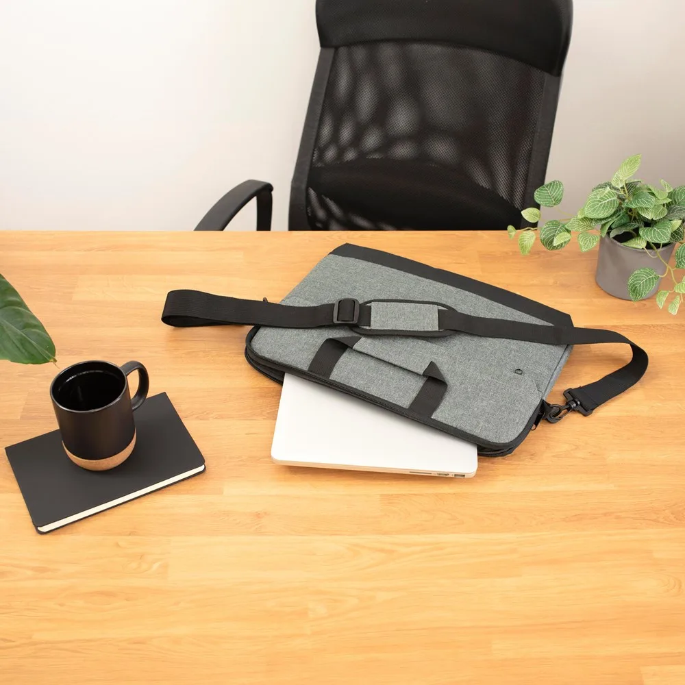 Laptoptas | Polyester 600D | 15 inch | Tweekleurig productfoto 3 - Hidalgo Laptoptas | Polyester 600D | 15 inch | Tweekleurig — productfoto 3