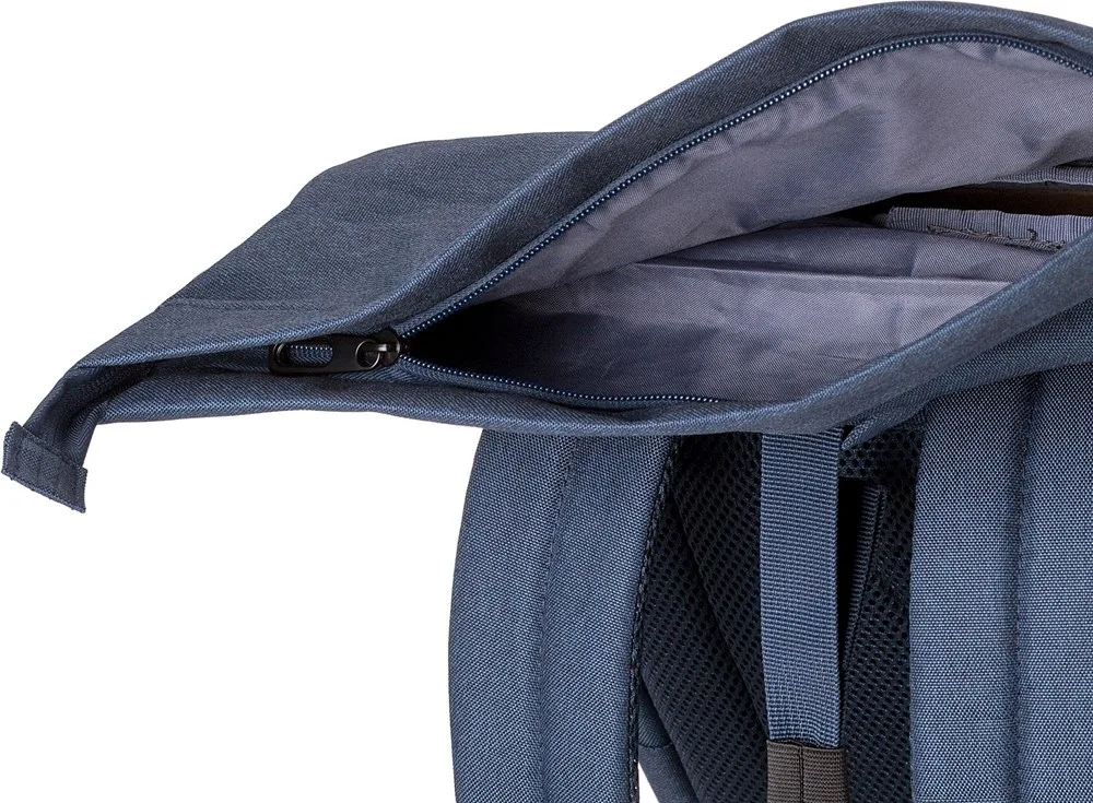 Rugzak Oberon | Gerecycled | Rolsluiting | Laptop 14 | 20 l productfoto 13 - Hidalgo-werbeartikel Rugzak Oberon | Gerecycled | Rolsluiting | Laptop 14" | 20 l — productfoto 13