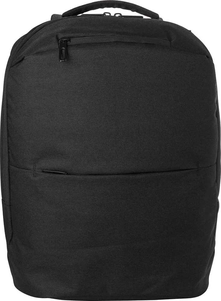 Rugzak Nicolas | Polyester | Laptop | 13 l zwart - Hidalgo-werbeartikel Rugzak Nicolas | Polyester | Laptop | 13 l, zwart