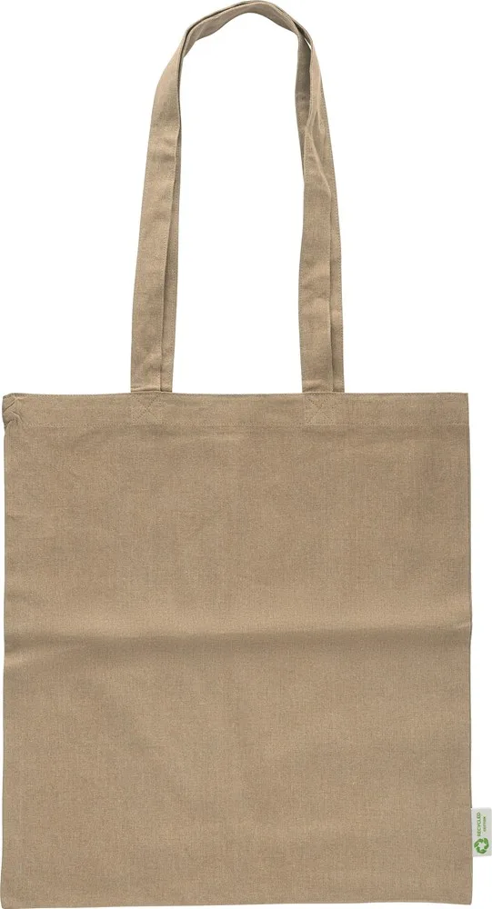 Boodschappentas Cassiopeia | Gerecycled katoen | 120 gm² productfoto 2 - Hidalgo-werbeartikel Boodschappentas Cassiopeia | Gerecycled katoen | 120 g/m² — productfoto 2