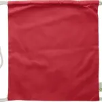 Katoenen tasje Joy | Gerecycled katoen | 120 g/m², rood