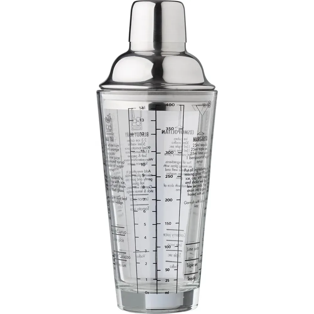 Cocktailshaker Adela | Glas | 400 ml