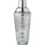 Cocktailshaker Adela | Glas | 400 ml — productfoto 2