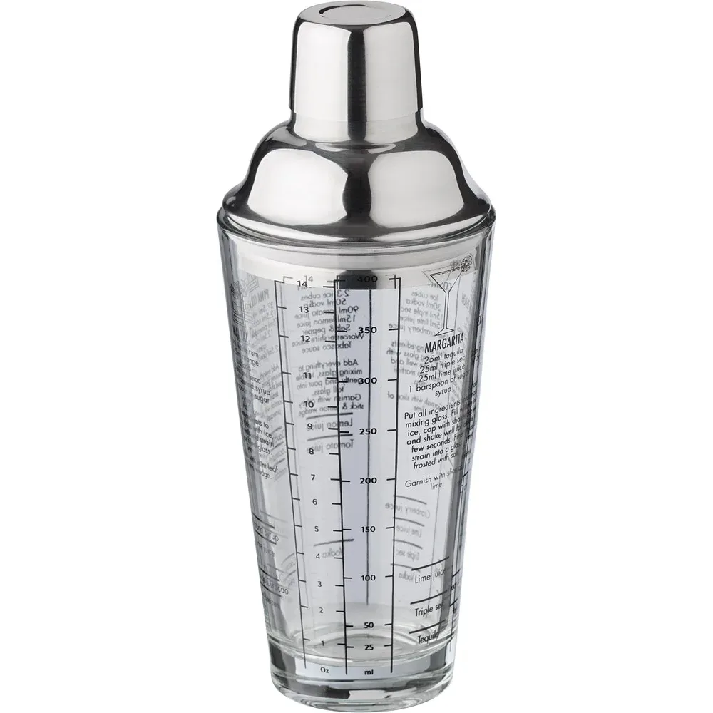 Cocktailshaker Adela | Glas | 400 ml productfoto 4 - Hidalgo Cocktailshaker Adela | Glas | 400 ml — productfoto 4