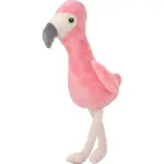 Pluchen flamingo Alicia | 18 cm — productfoto 2