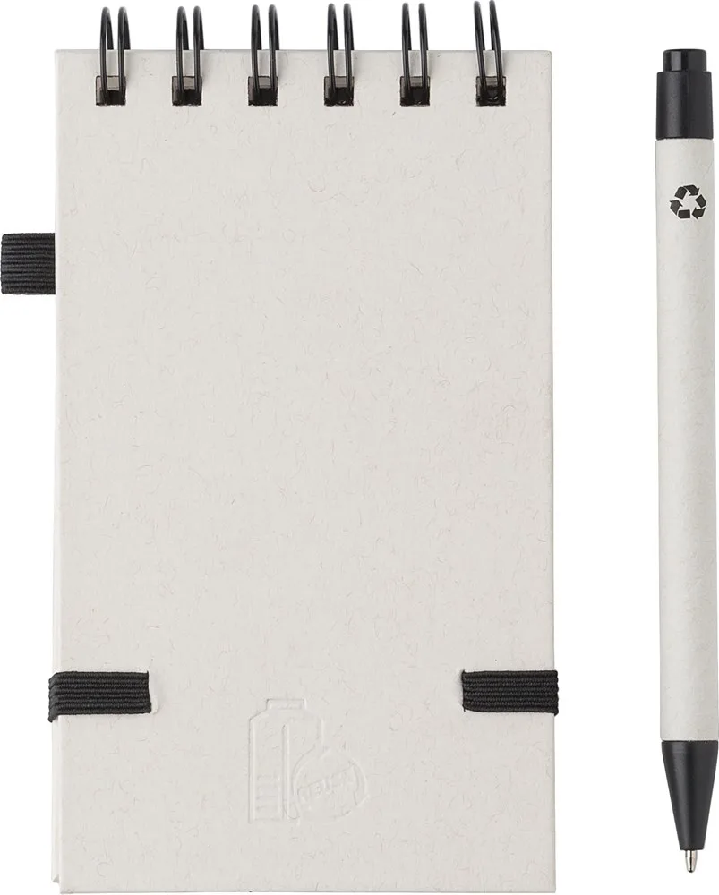 Notitieboek Martha | Gerecycled | A6 productfoto 2 - Hidalgo-werbeartikel Notitieboek Martha | Gerecycled | A6 — productfoto 2