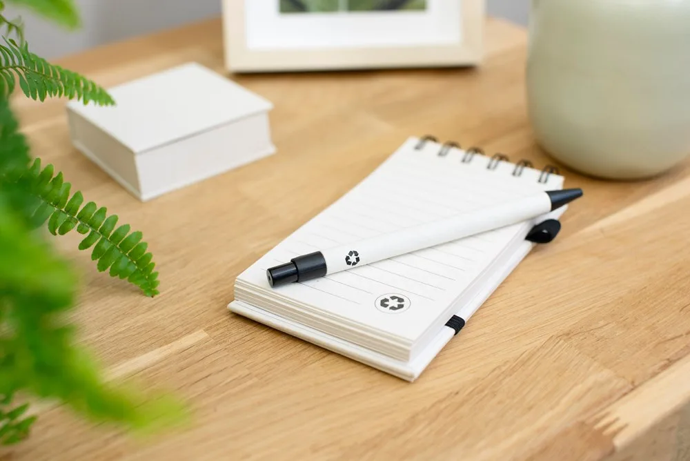 Notitieboek Martha | Gerecycled | A6 productfoto 12 - Hidalgo-werbeartikel Notitieboek Martha | Gerecycled | A6 — productfoto 12