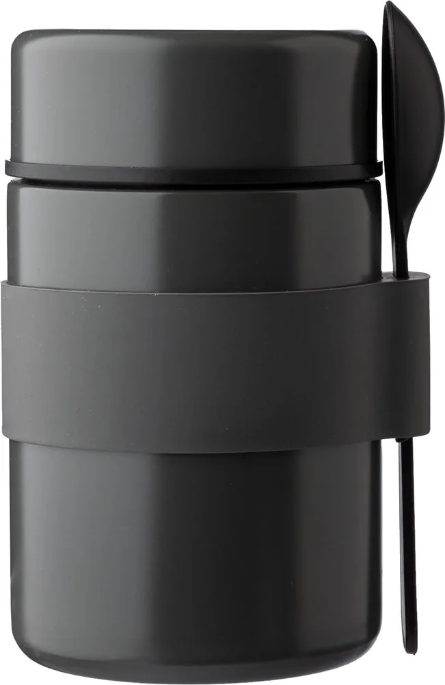 Dubbelwandige lunchpot Niko | 460 ml, grijs