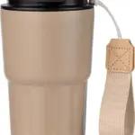 Dubbelwandige thermosbeker Louisa | 320 ml, beige