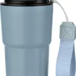Dubbelwandige thermosbeker Louisa | 320 ml, lichtblauw