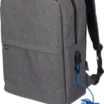 Laptoptas Henrik | Gerecycled | USB-poort