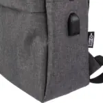Laptoptas Henrik | Gerecycled | USB-poort — productfoto 6