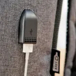 Laptoptas Henrik | Gerecycled | USB-poort — productfoto 10