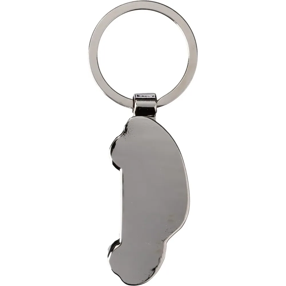 Sleutelhanger Angelika | Bamboe | Autovorm productfoto 2 - Hidalgo-werbeartikel Sleutelhanger Angelika | Bamboe | Autovorm — productfoto 2