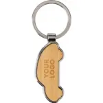 Sleutelhanger Angelika | Bamboe | Autovorm productfoto 6 - Hidalgo-werbeartikel Sleutelhanger Angelika | Bamboe | Autovorm — productfoto 6