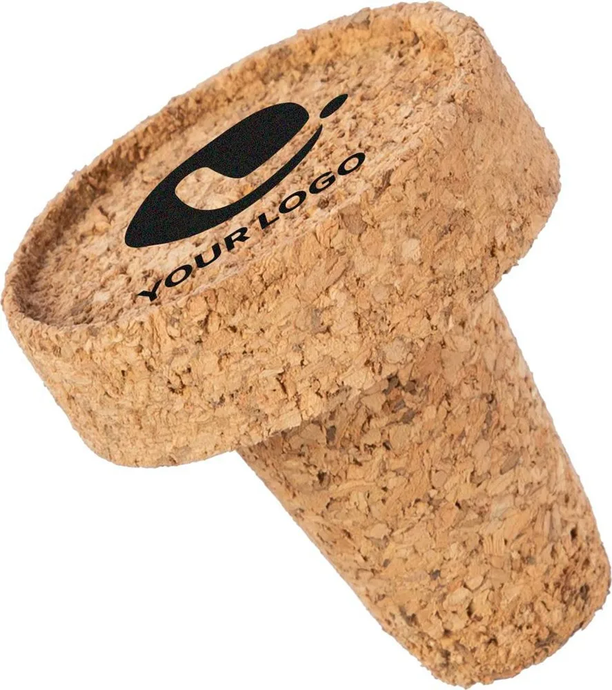 Flessenstopper Helmut | Kurk productfoto 3 - Hidalgo-werbeartikel Flessenstopper Helmut | Kurk — productfoto 3