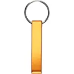 Gerecycled aluminium sleutelhanger Anneliese oranje - Hidalgo-werbeartikel Gerecycled aluminium sleutelhanger Anneliese, oranje